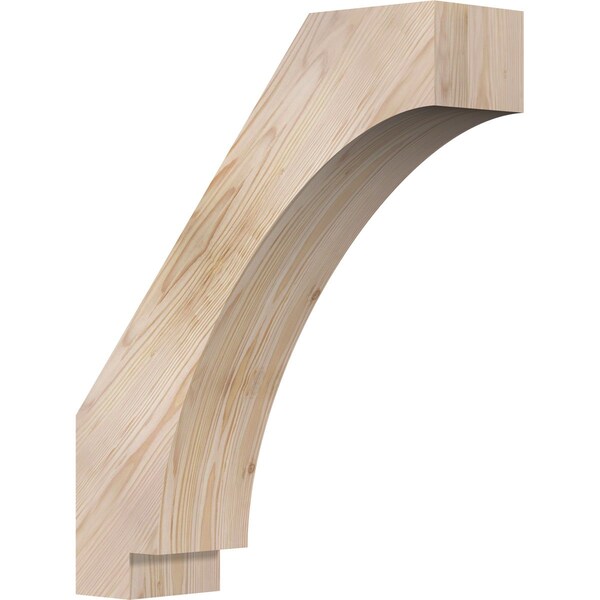Ekena Millwork 5 1/2"W x 20"D x 24"H Imperial Smooth Knee Brace, Douglas Fir BRC06X20X24IMP00SDF - main